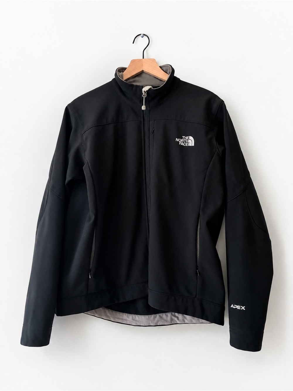 The North Face Black Softshell Apex Jacket